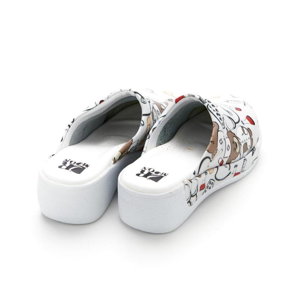 Ortopedyczne chodaki medyczne damskie - antypoślizgowe, wygodne