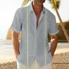 Hawaiian Shirt For Men, Men's Vintage Button Down Bowling Shirts Short Sleeve Summer Beach Shirt