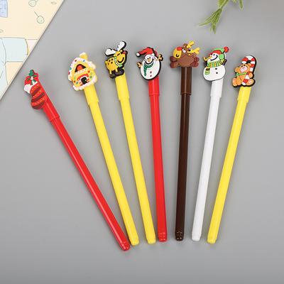 Weihnachtsserie Kreativer Neutralstift Schwarz 0,5MM Schwarzes Gel