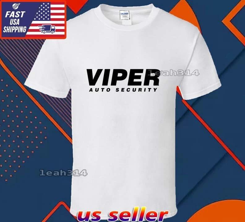 New Shirt Viper Auto Security Logo T-Shirt Funny American Usa Unisex Size S-5XL 2XL