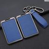 Metal High Quality Leather Shell for Tesla Model 3 Model Y Car Startup Card Key Holder Protector Case Fob Cover Auto Accessories