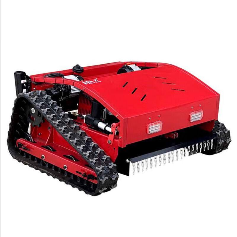 Heavy-Duty Gasoline Remote Control Lawn Mower CN Plug (adapter Included)