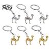 Alloy Camel Keychain for Backpack, Animal Shaped Decorative Pendant Metal Keyring Pendant, Handbags Backpack Accessories Men Women