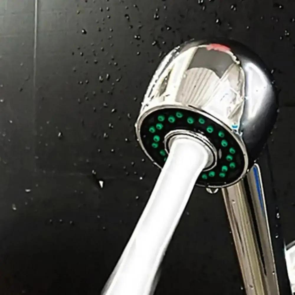 Durable G1/2 " Kitchen Pull-out Faucet Splash-proof Silicone Joint Handheld Spray Head Replaceable ABS Sprinkler Head Bathroom