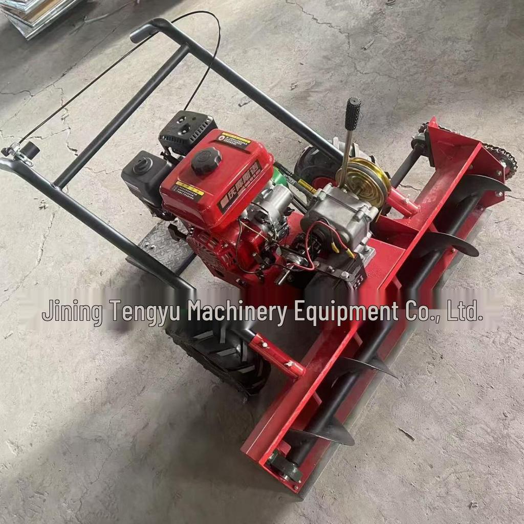 Jiaolong Gasoline Snow Sweeper with Electric Start