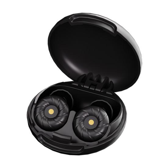 1 Pair Silicone Noise Reduction Earplugs Washable Waterproof Soft Reusable Hearing Protection Concerts Work Study Sleeping Silent Earplugs