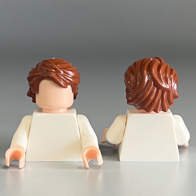 

Совместимые с Lego Мальчиковые Мелкодетальные Волосы Строительные Блоки Детали MOC DIY Сборка Игрушечные Аксессуары