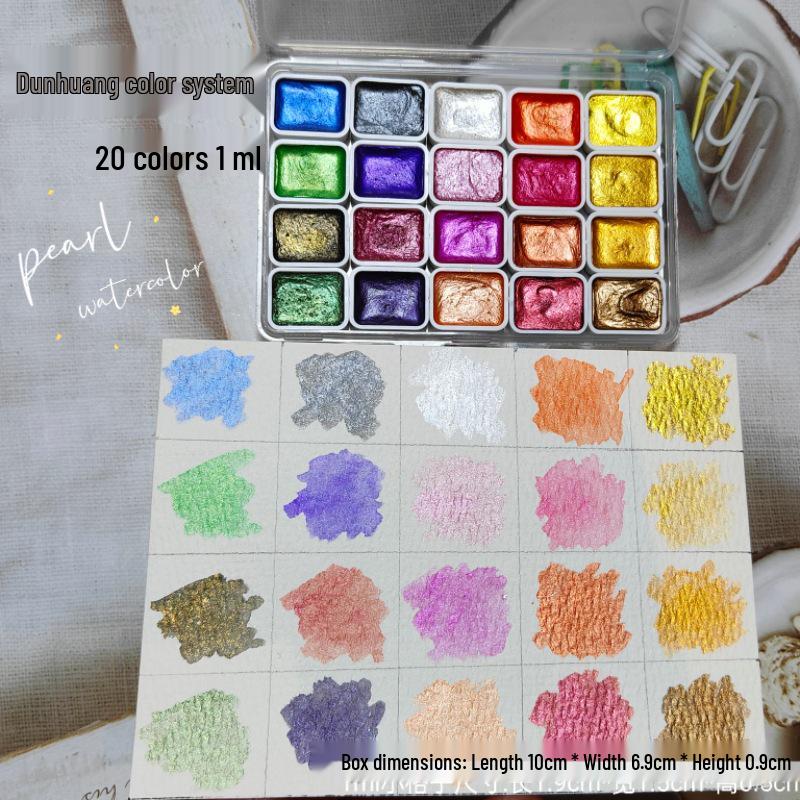Nail Art Pearlescent Watercolor Set