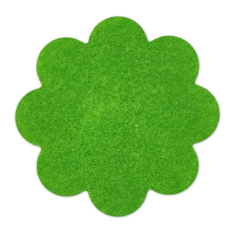 20pcs Style Flower Pot Breathable Drainage Mesh Pad, Round Drainage Mesh Pad, Flower Pot Bottom Mesh Pad, Prevent Soil Loss New светло-зеленый