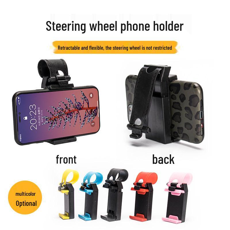 Suport de Telefon Auto pentru Volan Yushuo: Suport Portabil pentru Navigație