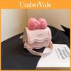 Adorable Mini Korean Style Shoulder Bag For Kids With Chic Bowknot Design And Trendy Chain Strap