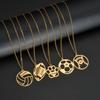 Collier Atoztide Personnalisé avec Nom pour Femmes Basket-ball avec Numéro Bijoux en Acier Inoxydable Chaîne Choker Cadeau d'Anniversaire Personnalisé