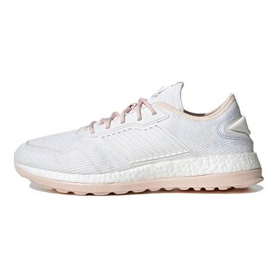 ZG Boost Comfortable Trendy Fabric Non-Slip Wear-Resistant Low-Top Running Shoes Women Running Shoes White Pink IG7636