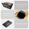 For Skoda RFID Blocking Metal Wallet Clip Credit Card Holder Money Wallets Slim ID Card Case Kamiq Karoq Octavia 2 3 Rapid Scala fsvr64