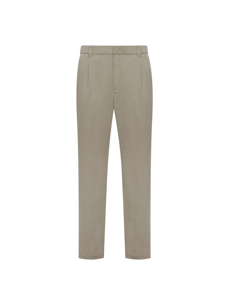 EIDER Cooleats Air Men'S Single-Pleat Slacks_Dark Beige