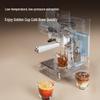Italian Semi-Automatic Coffee Machine with Temperature Control, Low-Pressure Extraction, and Milk Frothing