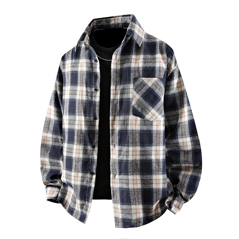 Men S Long Sleeve Loose Fit Casual Summer Shirt