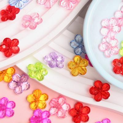 100/200Pcs Necklace Bracelet Flower Heart Shell Pendant DIY Crafts For Jewelry Making Loose Beads