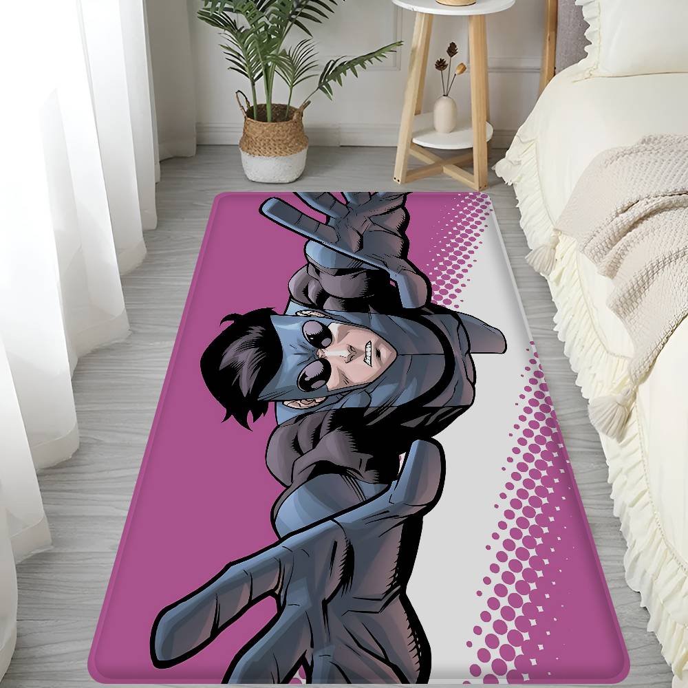 Superhero TV I-Invincible Floor Carpet Nordic Style Home Doormat Bathroom-Toilet Mats Bedroom Hotel Decor Mat