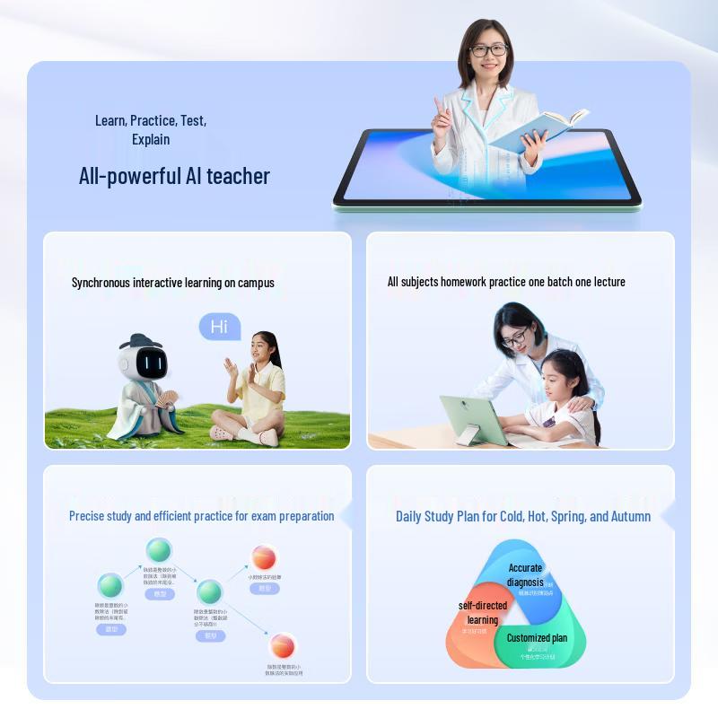 Xiaodu K30 AI Eye-Protection Learning Tablet (CN Version)