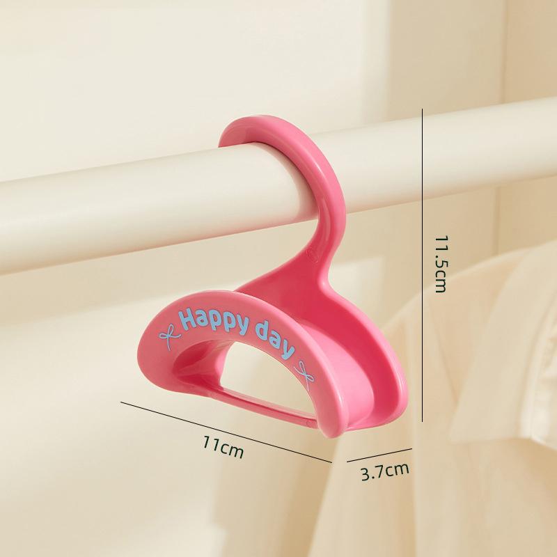 Multifunction Wardrobe Handbag Organizer Arched Plastics Bag Hanger Hook Widen Space Saving Silk Scarf Hanging Storage Rack