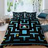 The Pac-Man Children's Educational Play Print Bedding Set—which Includes a Duvet Cover and Two Pillowcases—is the Perfect Holida