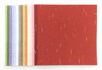 Kawasumi Japanese Tairei Momi Echizen 15 1 Sheet of 15 Sheets Washi, Colors, Paper, Washi, Washi, 15x15cm, Colors, Each,