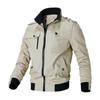 Bomber Jacket Men Fashion Casual Windbreaker Jacket Coat Men Spring Autumn Outwear Stand Slim Outwear Jacket Mens Plus Size