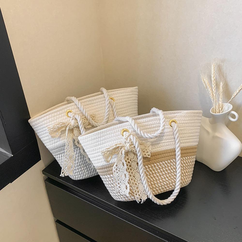 

Large Capacity Scarf Handbag Western Style Tote Bag New Shoulder Bag Ladies