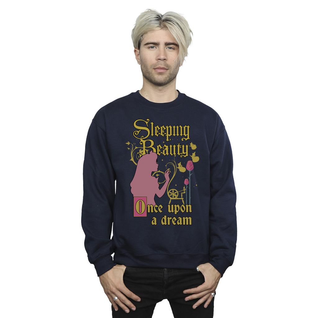Sleeping Beauty Mens Once Upon A Dream Disney Sweatshirt