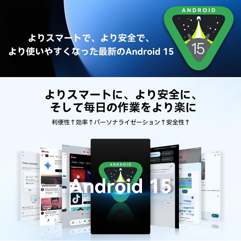 Blackview Android 15 Tablet PC with Large 9000mAh 18W PD Fast T615 Widevine L1 4G AI Gaming and Protective Case Included 12-inch Screen, 20001200