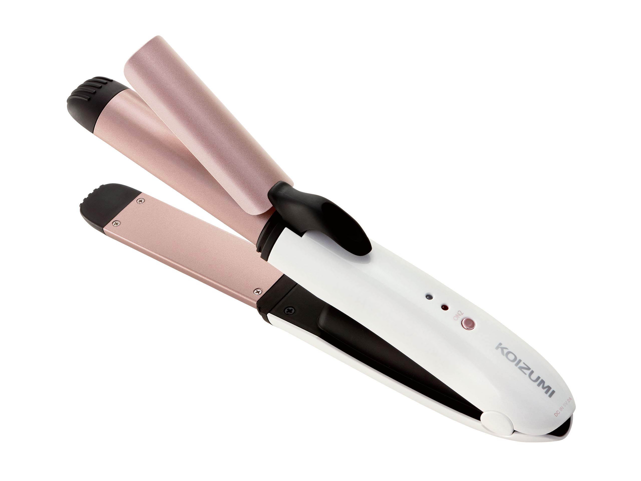 

Kozumi KHR-7430/W 2-Way Curl & Straight Hair Iron, 25mm Cordless, International Compatible, USB Rechargeable, White