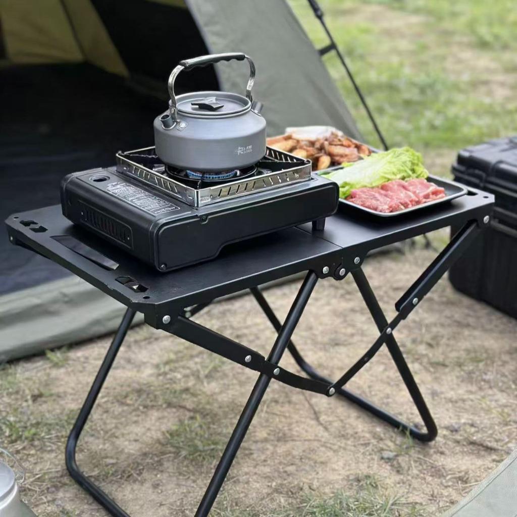 Outdoor Folding Table, Multi-Functional Camping Side Table, Picnic Table, Camping Gear, Stall-Setting and Travel Folding Table