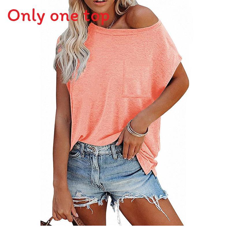 Floral Print T Shirt For Women With Spliced Design And Cotton Blend Fabric For Casual Wear