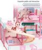 Children's Dreamy Princess Castle DIY Playhouse Building Set Gift Box