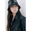 Glossy Bucket Hat Black By Bermudagrass