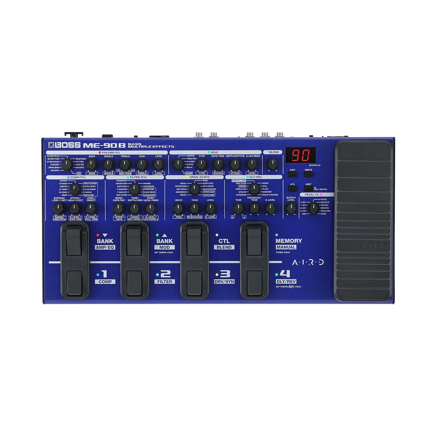 Non Communiqué Multi Effets Basse Boss Me-90B Bass Multi Effets Basse - Image 4