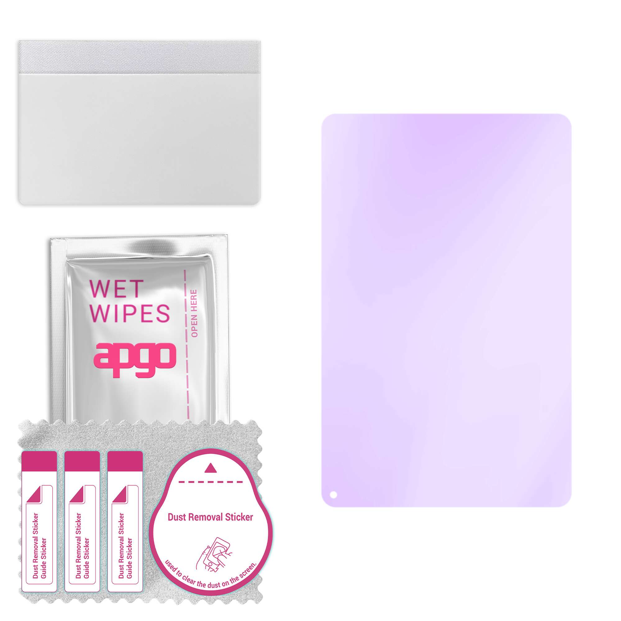 

apgo Anti-Blue 9H Hybrid protective glass compatible with Huawei MatePad Pro 11, flexible nano glass, great replacement for tempered glass, scratch-re