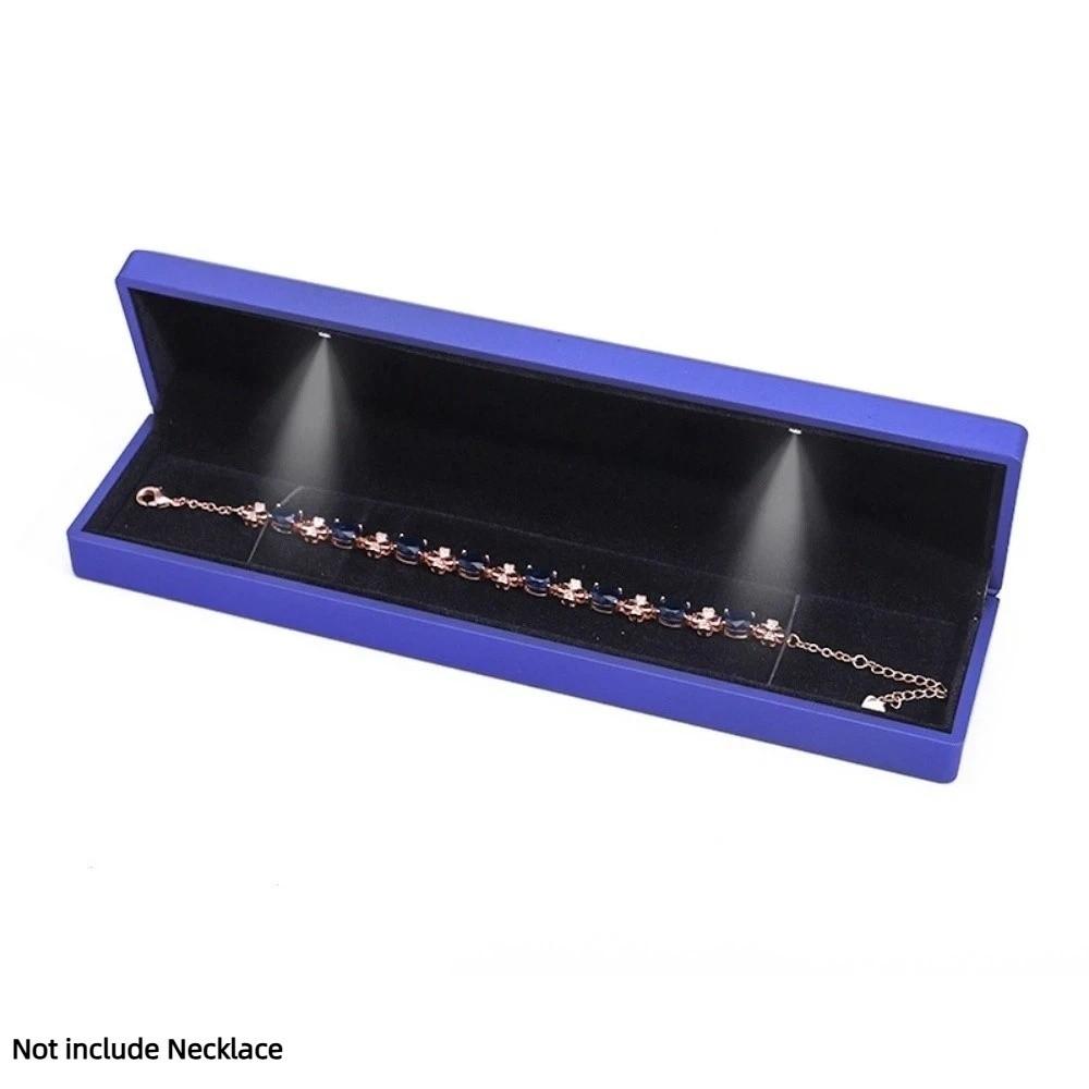 Jewelry Display Jewelry Gift Box Velvet Lined Necklace Storage Box Necklace