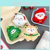 Keychain Plush Christmas Santa Claus Xmas Tree Deer Stuffed Doll Bag Decor Gift