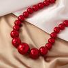 French retro court style pearl necklace female Korean version temperament elegant fashion commuter New Year's collarbone chain