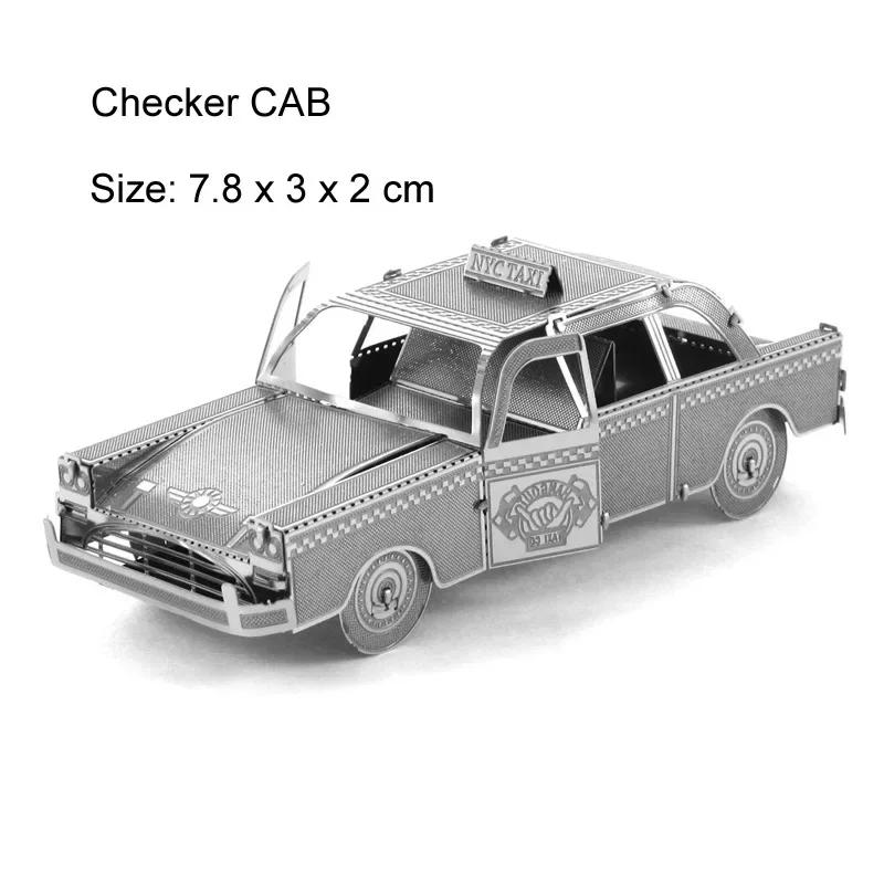 

3D DIY Металлический Пазл Ретро Классический Автомобиль Ford Mustang Nissan Купе D51 844 Локомотив Wrangler Сборная Модель Пазл Детские Игрушки