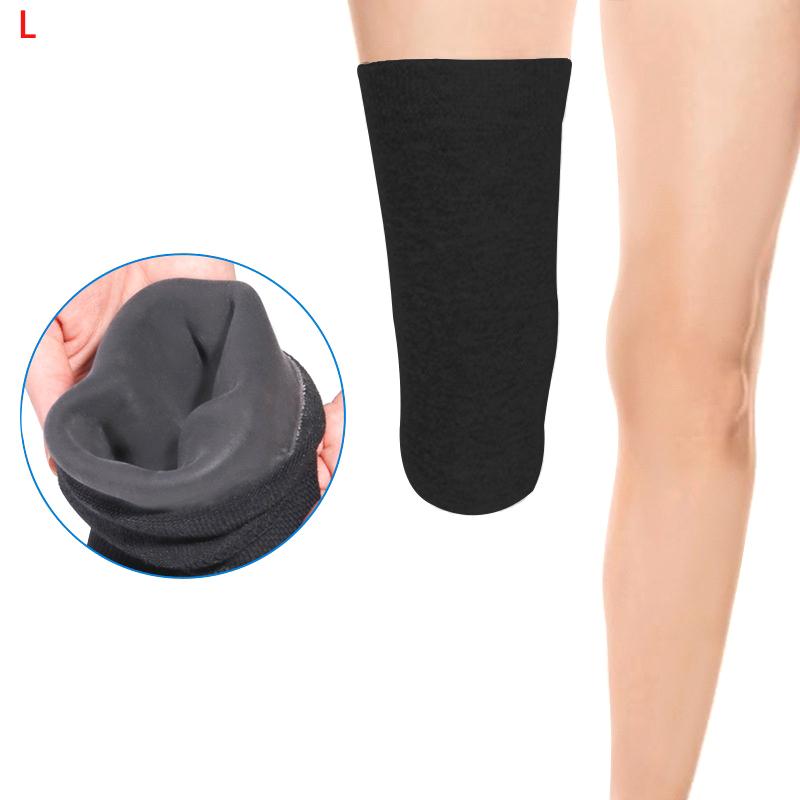 Verdickter medizinischer Gel-Prothesenstrumpf, atmungsaktiv, elastisch, schweißabsorbierend, weich, Stumpfschutz für Amputierte, Wadenstulpe, abriebfest