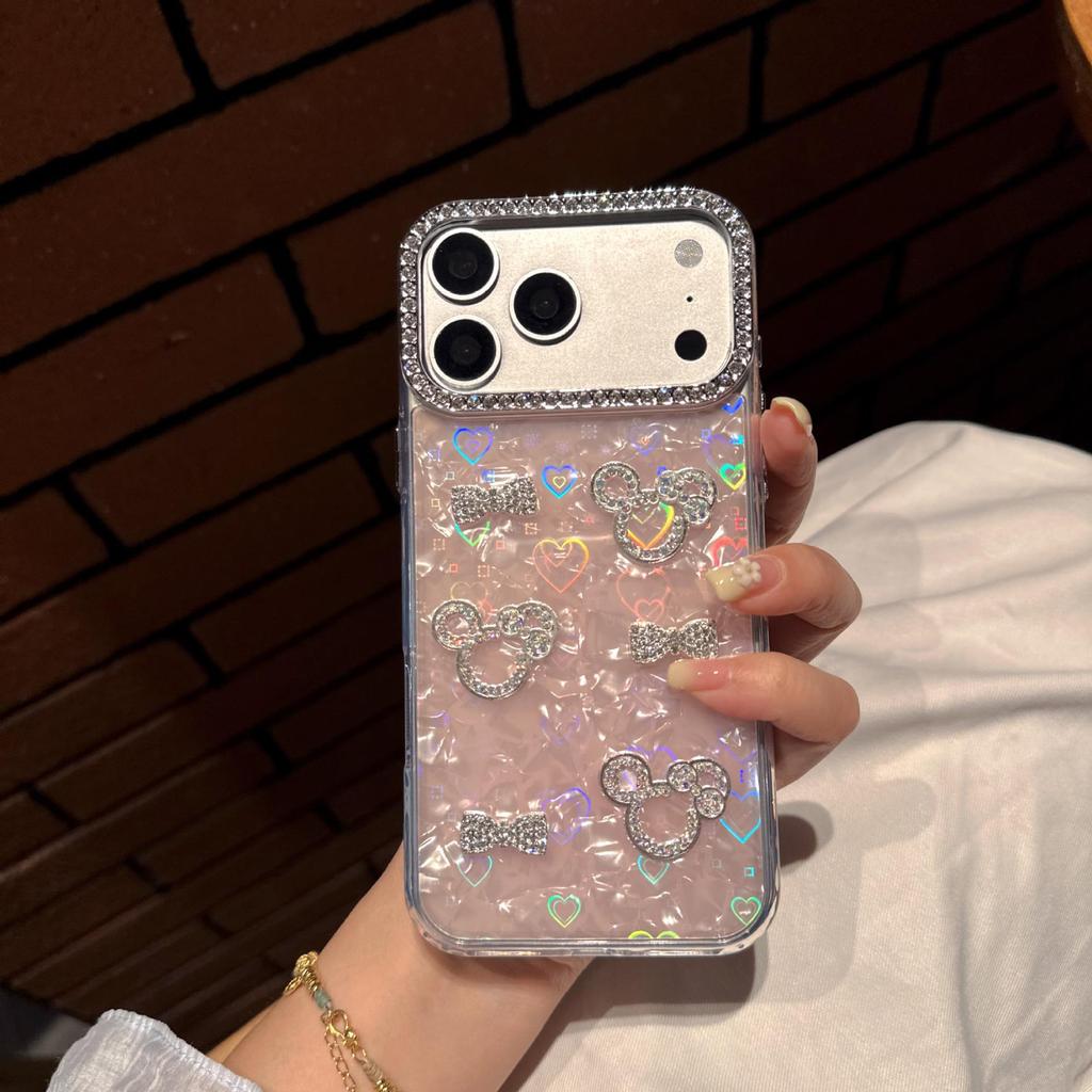 Mickey Bright Diamond 6-Piece Set for Oppo Reno 15 Pro/Find X9 Pro/A6 Pro/A5 Phone Case