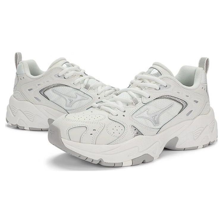 Mizuno Trainer 2K Cow Split Leather Comfortable Versatile Daily Non-Slip Wear-Resistant Shock Absorption Low-Top Dad Shoes Unisex sneaker D1GH230505