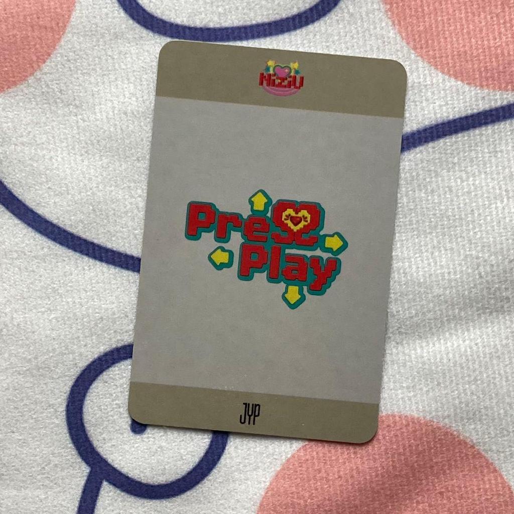 [USED] NiziU PressPlay Pre-recording 2nd week Riku Sanoku Trading Card