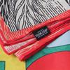 Silk Scarf Women Foreast Horse Print Square Scarves Head Echarpes Silk Foulards Femme Wraps Beach Shawls Bandana Lady Hijabs