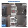 Car Taillight Lampshade Decoration Cover Lamp Protective Decoration Stickers For Mitsubishi PAJERO 2007-2021 Car Exterior Accessories
