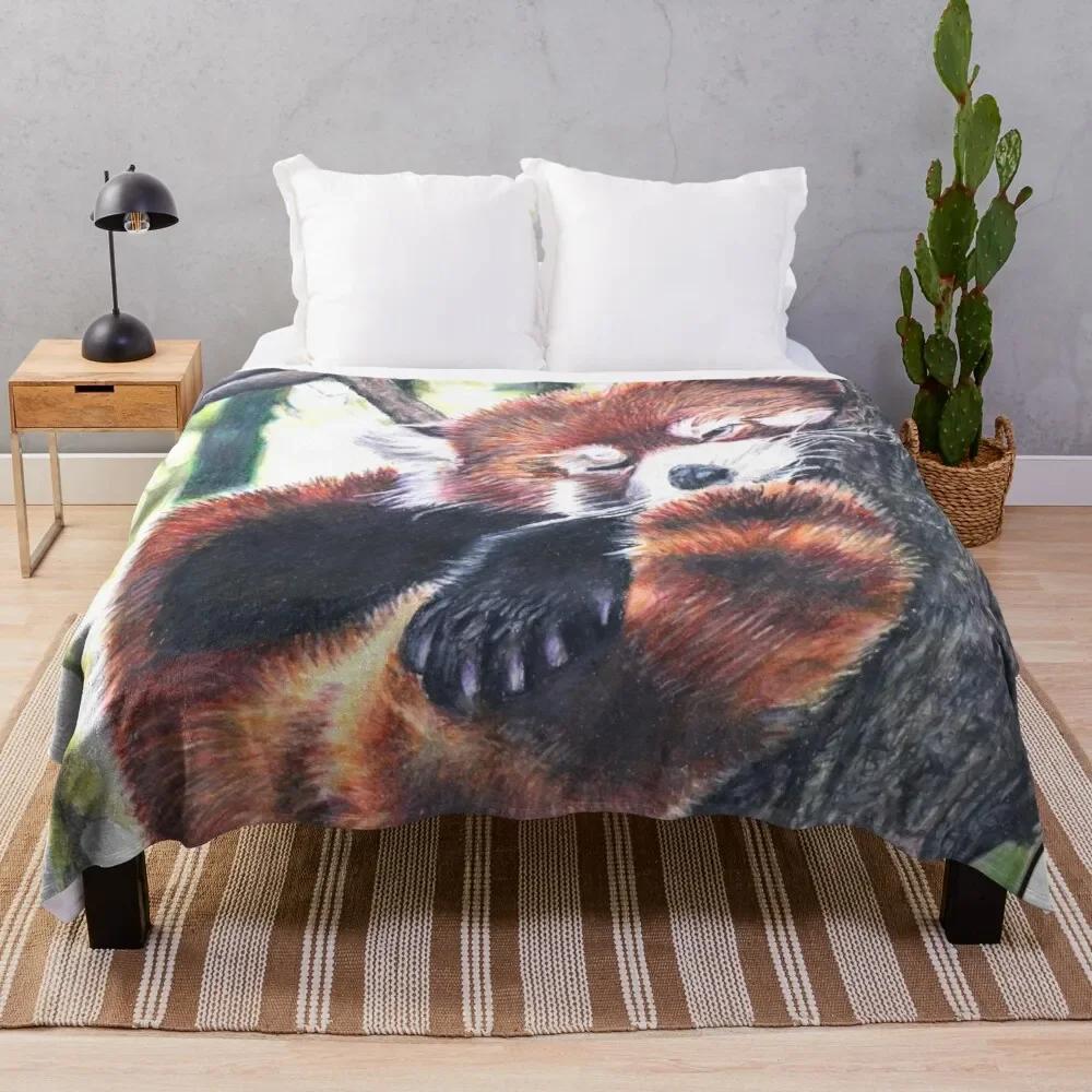 Waschbär Kuscheldecke Waschbär Geschenke für Mädchen Jungen Frau Weich Leicht Warm Fleece Flanell Plüschdecke für Bett Sofa Couch