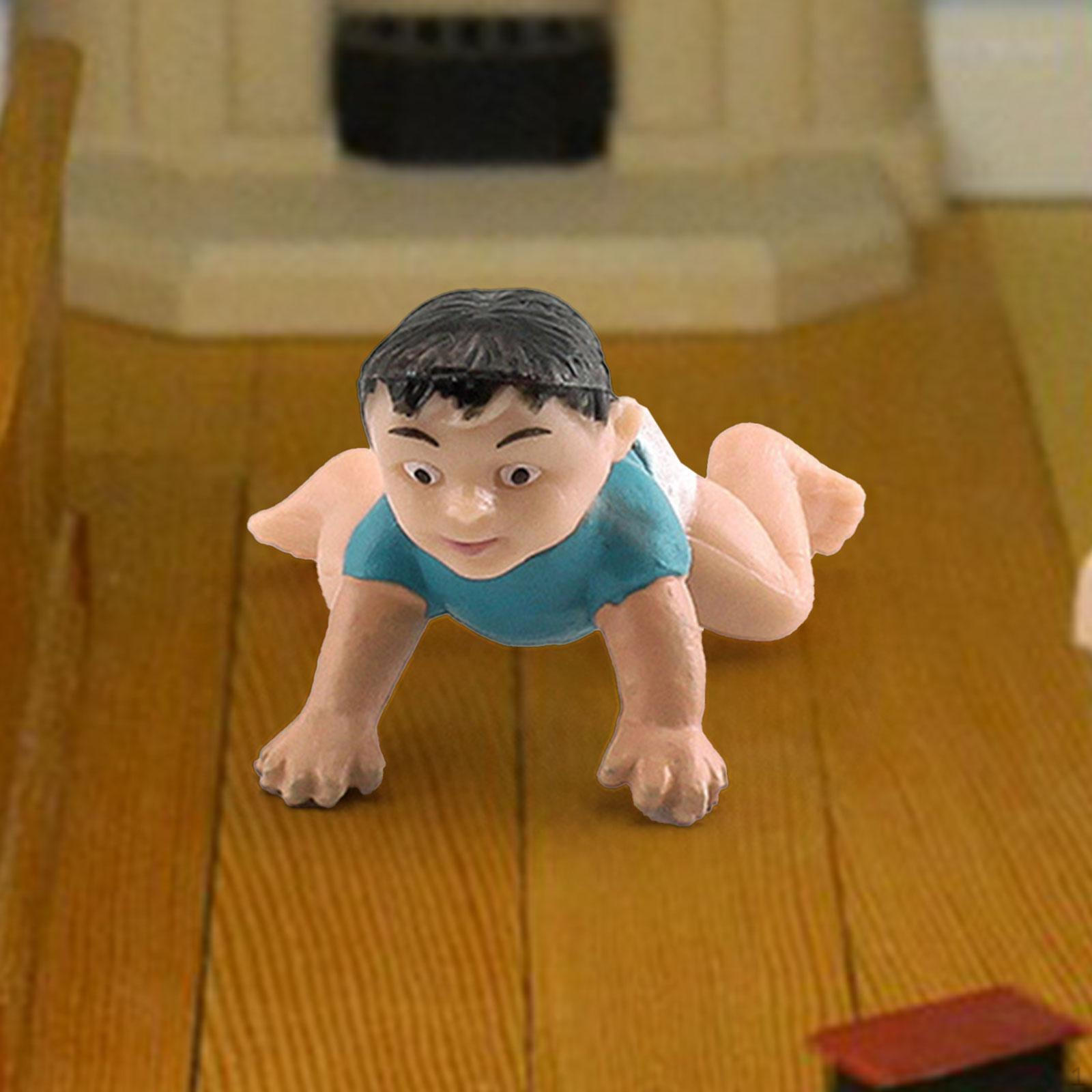 

Очаровательный набор миниатюрных фигурок людей для декора сада фей Baby